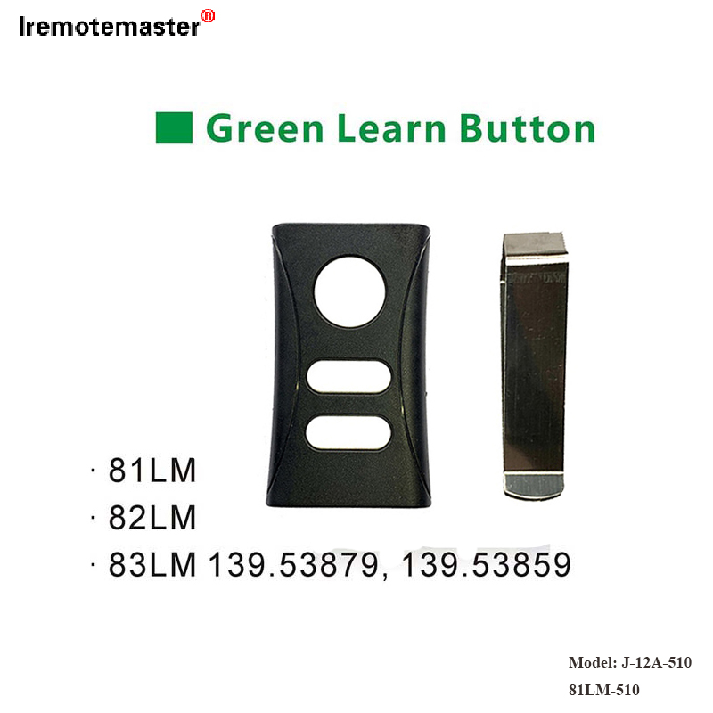 Ku-81LM 82LM 83LM Green Learn Button 390MHz Indawo yesilawuli kude seGarage Door